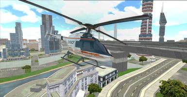 Police Helicopter Pilot 3D capture d'écran 1