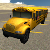 School Bus Driving 3D icono