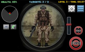 Sniper Commando Assassin 3D Affiche