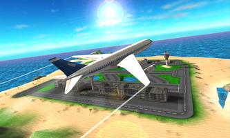 Flight Simulator: Airplane 3D Affiche