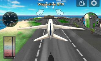 Flight Simulator: Airplane 3D capture d'écran 1
