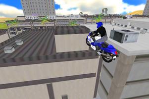 Motorbike Extreme Driving 3D captura de pantalla 1