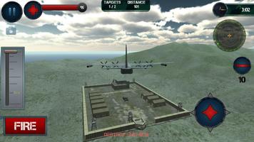 Airplane Gunship Simulator 3D captura de pantalla 2