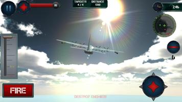 برنامه‌نما Airplane Gunship Simulator 3D عکس از صفحه