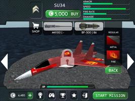 2 Schermata Airplane Flight Battle 3D