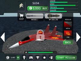 Airplane Flight Battle 3D capture d'écran 2