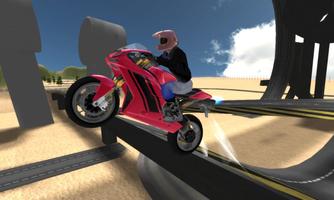 Poster Extreme Bike Race Driving