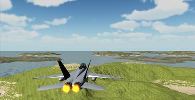 F18 Airplane Simulator 3D اسکرین شاٹ 3