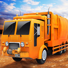 3D Garbage Truck Driver icône