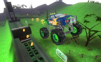 Big Monster Truck Racing 3D ảnh chụp màn hình 3