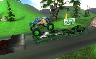 Big Monster Truck Racing 3D ảnh chụp màn hình 2