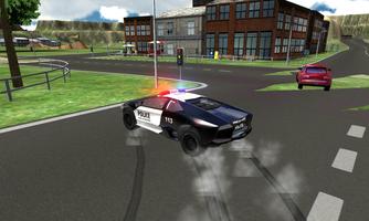 Police Super Car Driving syot layar 2