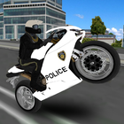 آیکون‌ Police Moto Bike Simulator 3D
