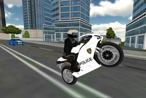 Poster Police Moto Bike Simulator 3D