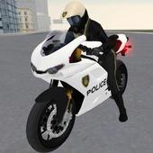 Police Motorbike Simulator 3D icono