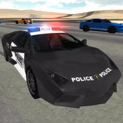 警察の車の運転