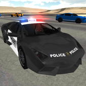 Police Car Driving Sim ไอคอน