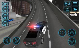 Condução carro polícia imagem de tela 2