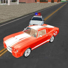 Traffic Police Car Driving 3D ikona