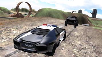 Police Chase Car Drifting syot layar 2