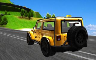 Taxi Town Driving Simulator captura de pantalla 1