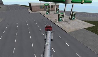 Truck Parking: Fuel Truck 3D Affiche
