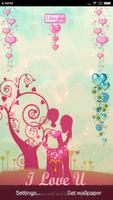 I Love You Valentine Wallpaper plakat