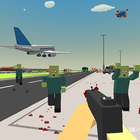 Airport Zombie City Hunter: Pixel Fps Grand Battle icon