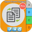 Import Export Contacts Pro