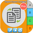 Import Export Contacts Pro أيقونة