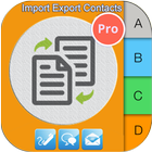 Import Export Contacts Pro ไอคอน