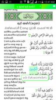 Quran in Sinhala Word to Word Affiche