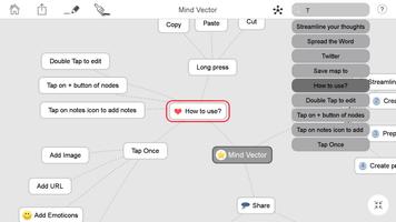 Mind Vector - Mind Mapping App स्क्रीनशॉट 2