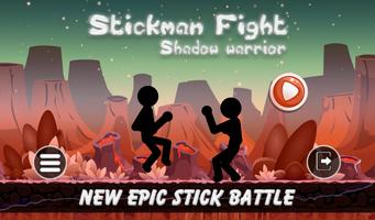 Stickman Fight :Shadow Warrior 海报