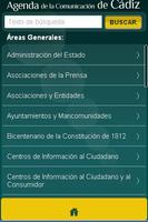 Agenda Comunicación de Cádiz โปสเตอร์