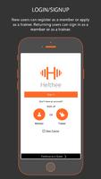 Helthee: On Demand Fitness plakat