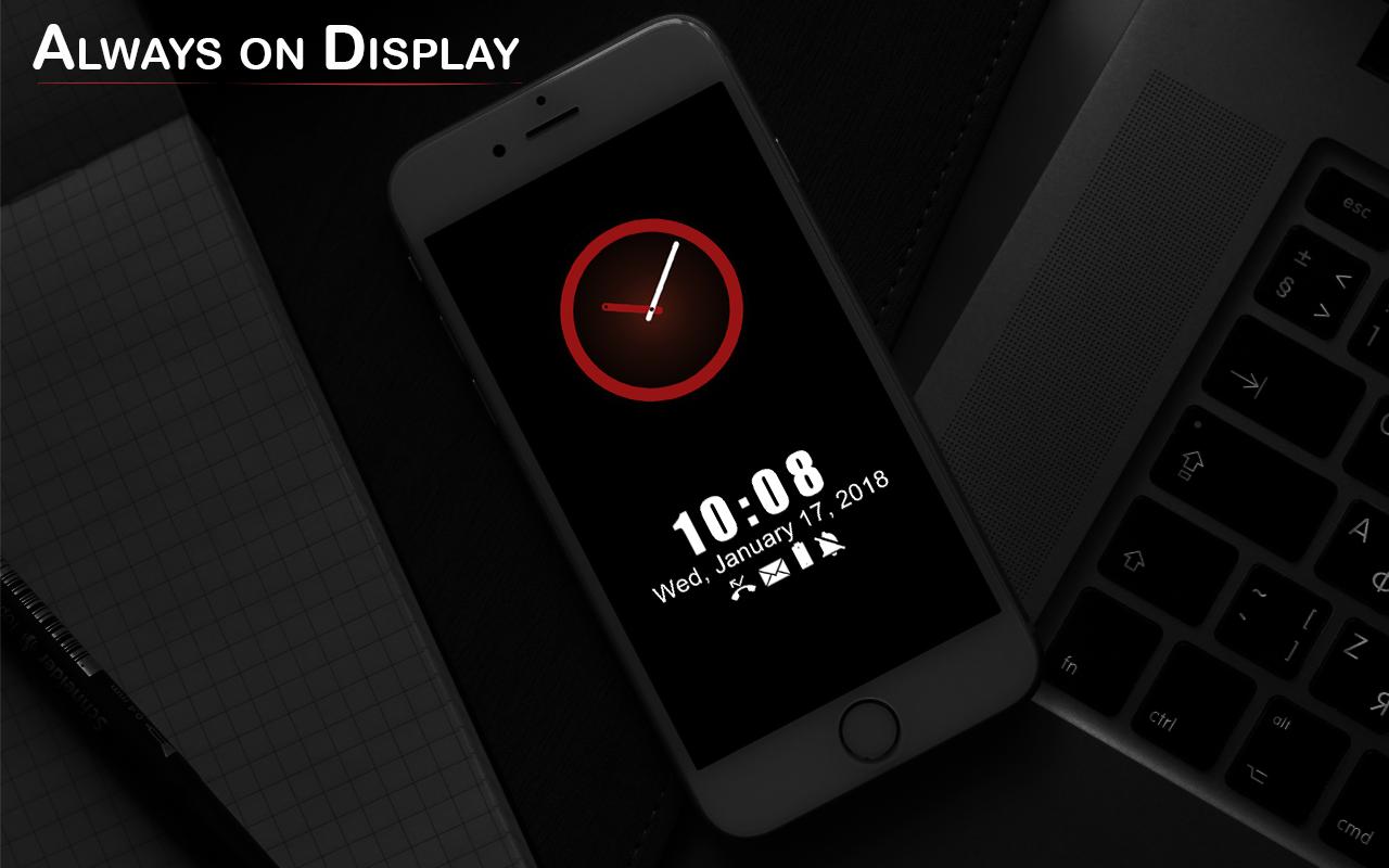 Always on Display-AMOLED & Watch Black Wallpaper for ...