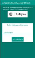 Instagram Hack Password Prank capture d'écran 2