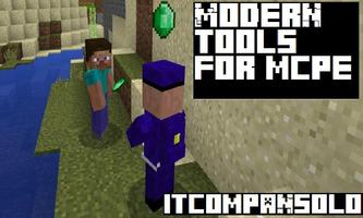 Modern v2 New Tools Mod For MCPE, Nice items skins imagem de tela 2