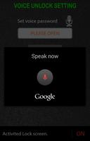 Screen Locker Voz captura de pantalla 3