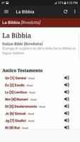 Bibbia in italiano Cartaz