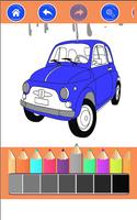 Italian Cars Coloring Book capture d'écran 3