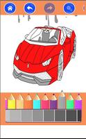 Italian Cars Coloring Book capture d'écran 2