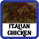 Italian Chicken Recipes 📘 Cooking Guide Handbook icône