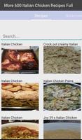 Italian Chicken Recipes 📘 Cooking Guide Handbook ảnh chụp màn hình 1