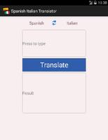 Spanish Italian Translator 포스터