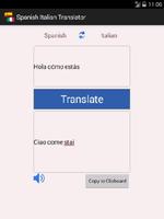 Spanish Italian Translator स्क्रीनशॉट 2