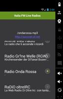 Italia FM Live Radios پوسٹر