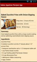 Italian Appetizer Recipes Ekran Görüntüsü 3