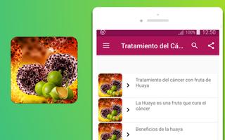 برنامه‌نما Tratamiento del cáncer con fruta de Huaya عکس از صفحه